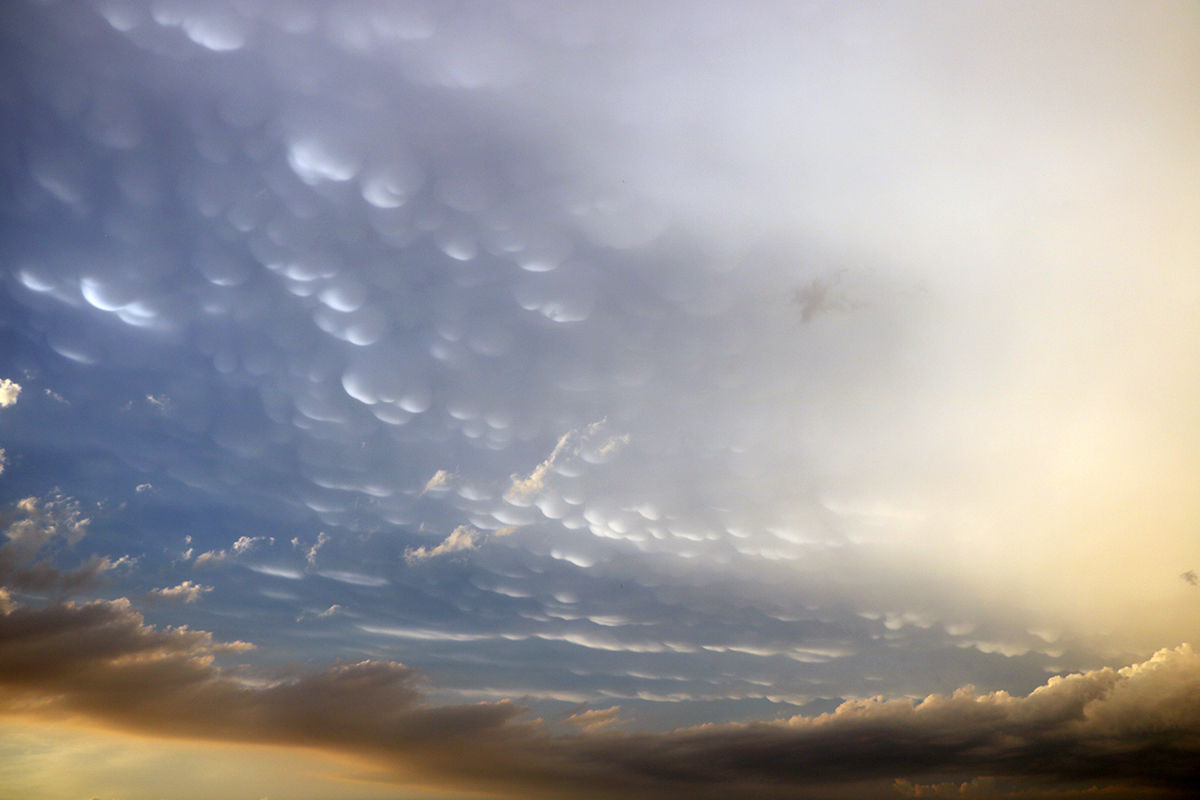 Mammatus Clouds June 1